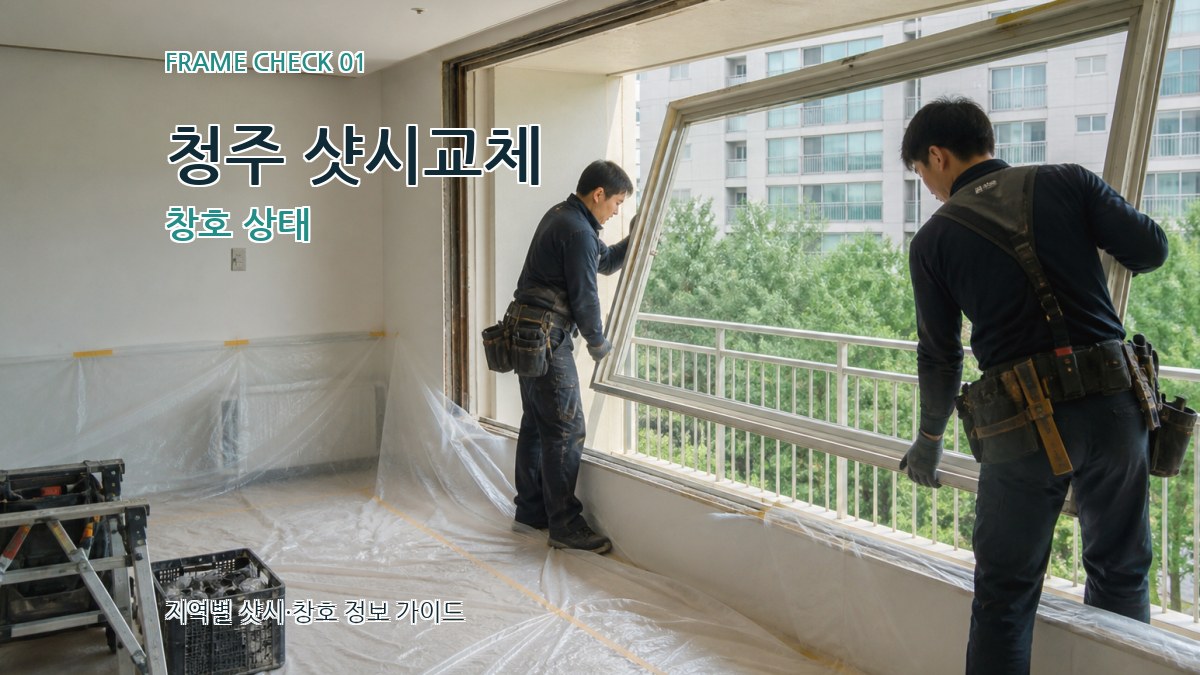 청주 샷시교체