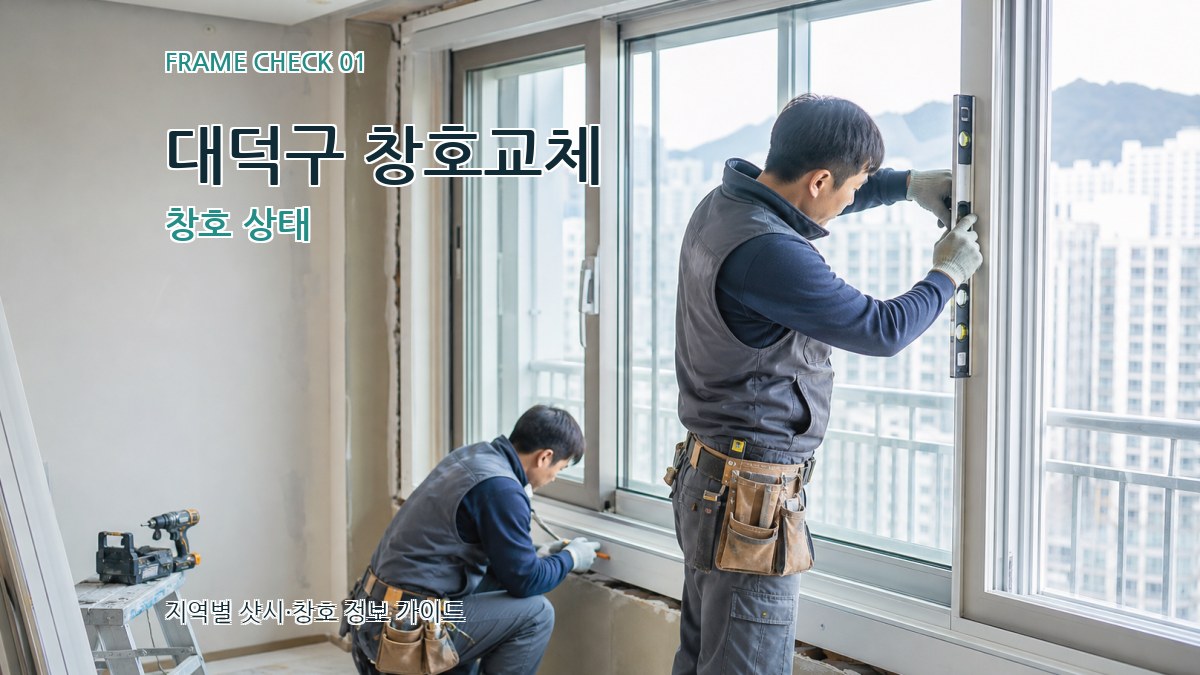대덕구 창호교체