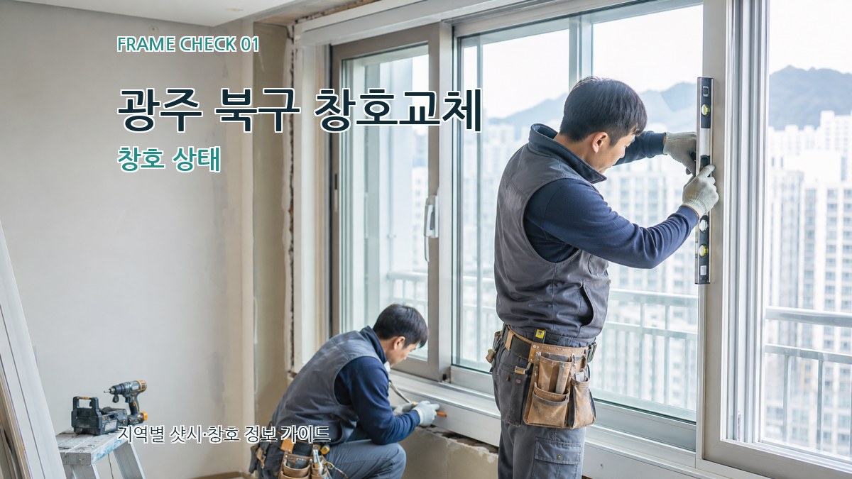 광주 북구 창호교체