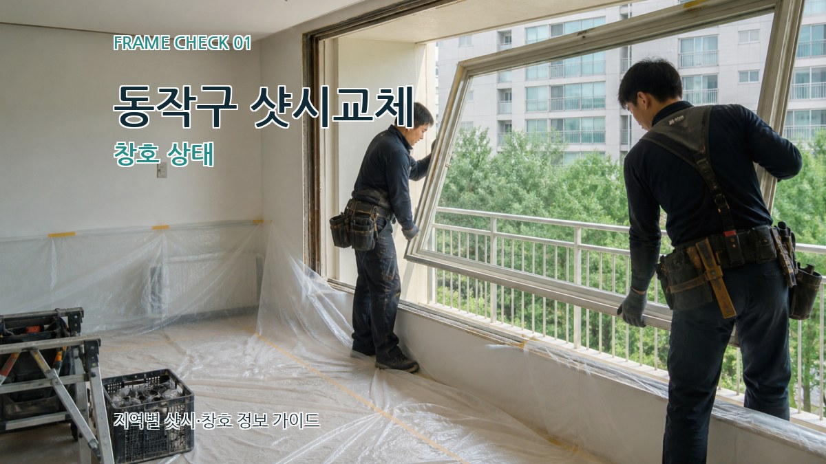 동작구 샷시교체
