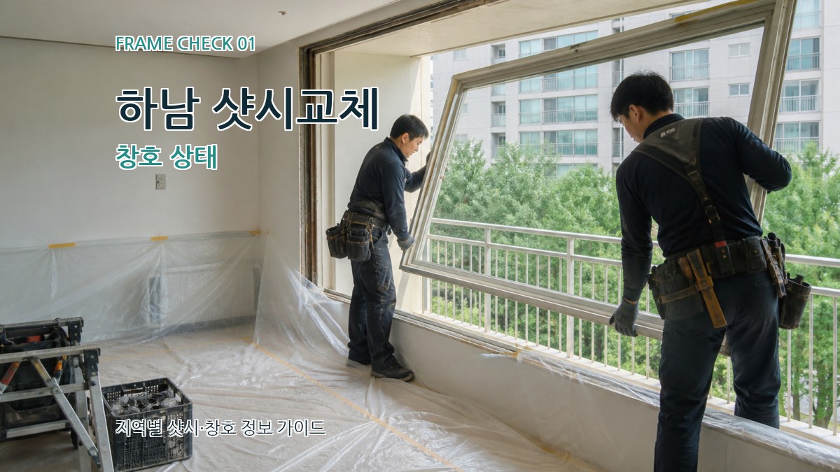 하남 샷시교체