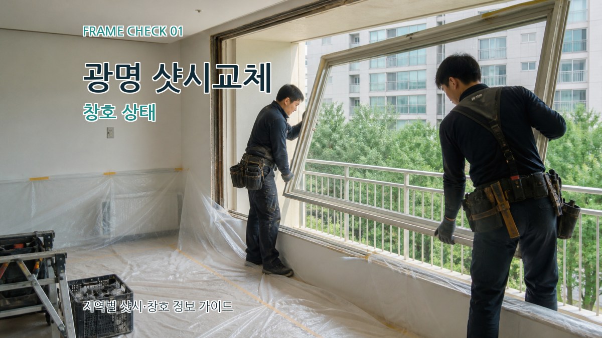 광명 샷시교체