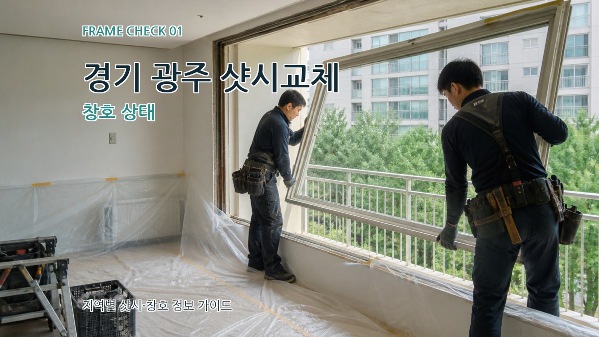경기 광주 샷시교체