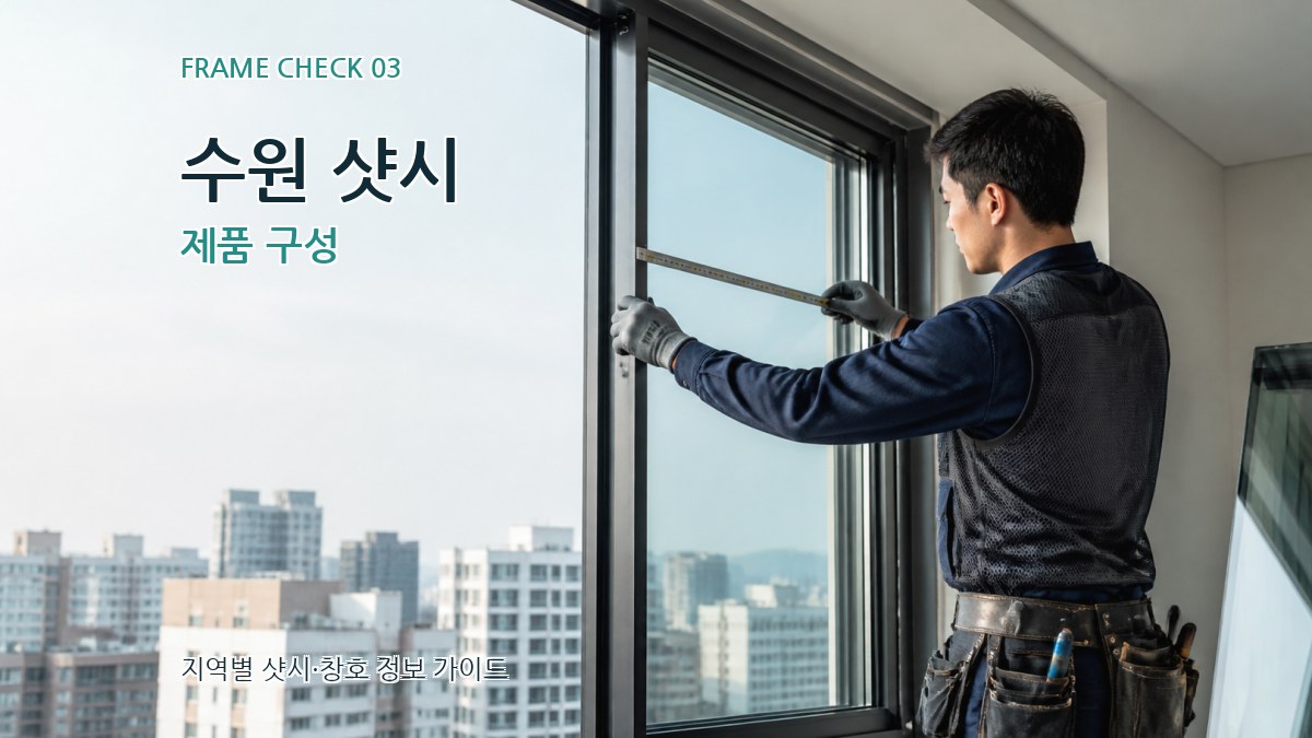 수원 샷시 제품 구성